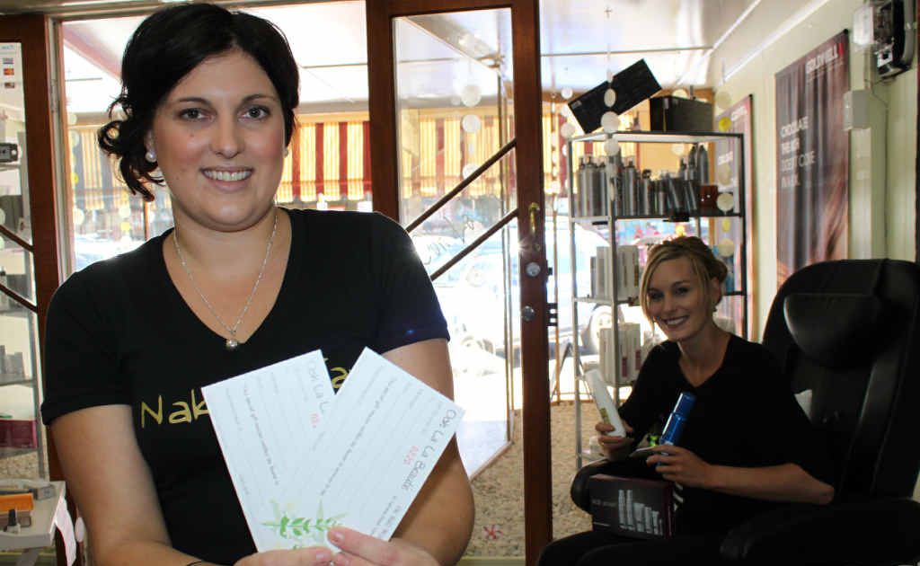 Emma Eastwell and Jaime White said pampering Mum this Mother’s Day was always a winner.